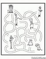 Labyrinth sketch template