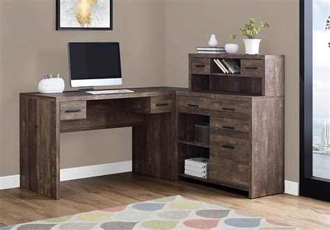 Monarch Specialties Computer Desk L Shaped Left Or Right Set Up