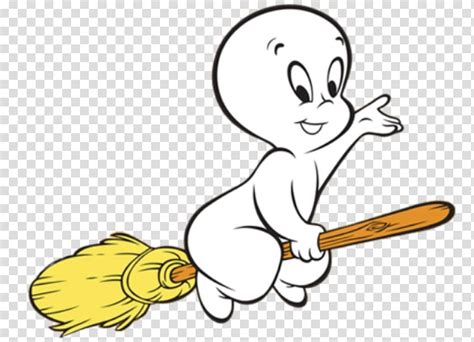 casper ghost  broom illustration casper ghost animation cartoon broom