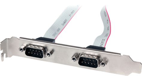 st platemp  port db serial port bracket header  reichelt elektronik