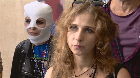 Pussy Riot Activist Defies Russian Travel Ban Bbc News