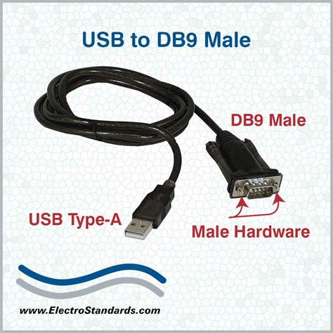 usb  serial converter cable usb  db male connector  male hardware cat