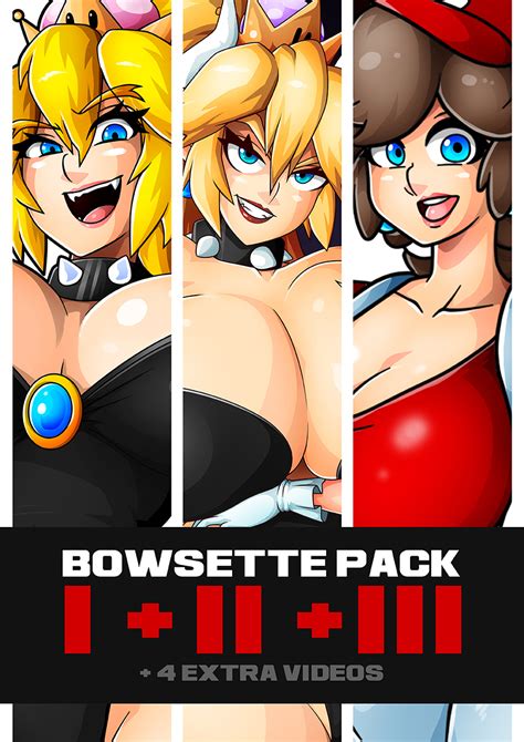 bowsette comic pack 1 2 3 by witchking00 hentai foundry