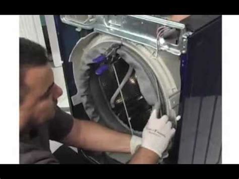 appliancejunkcom electrolux front load washer bellow removal  installation youtube