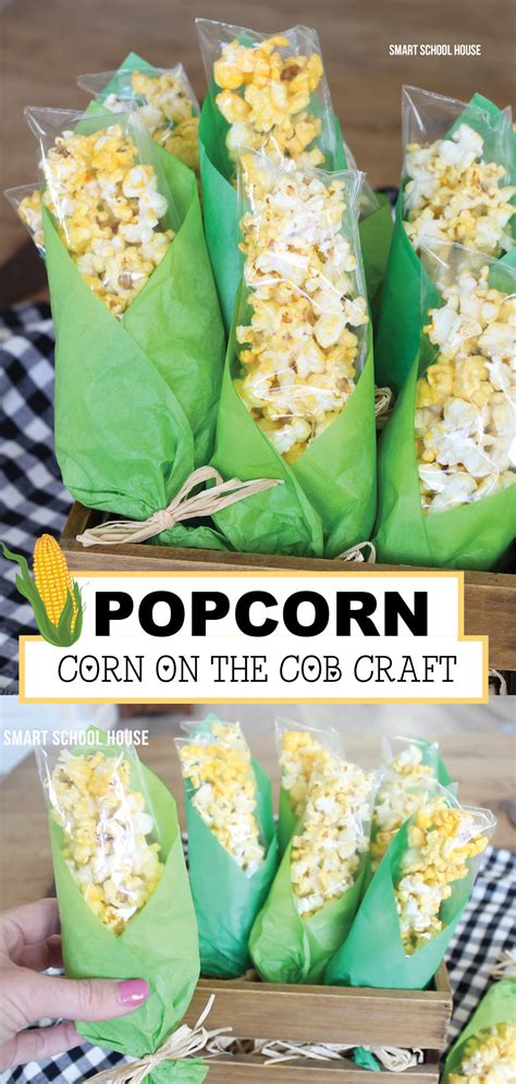 popcorn corn    bags  popcorn craft idea  loves