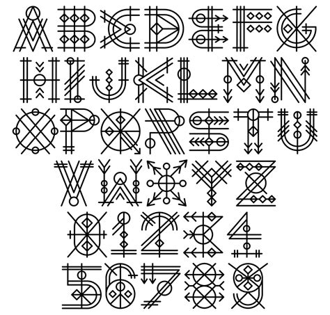 native  typography served lettering alphabet cool lettering lettering