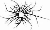 Glass Shattered Broken Bullet Hole Shatter Drawing Break Cracked Clipartmag Getdrawings sketch template