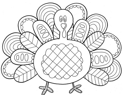 thanksgiving printable coloring pages