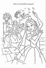 Coloring Disney Pages Wedding Princess Belle Beauty Beast Kids Cinderella Wishes Frozen Flickr Sheets Og Color Printable Book Getdrawings Til sketch template