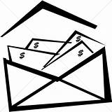 Envelope Fundraising sketch template
