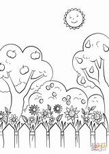 Coloring Pages Garden Beautiful Gnome Printable Color Drawing Gardens sketch template