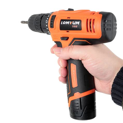 lomvum  electric drill  speed rechargeable cordless electric