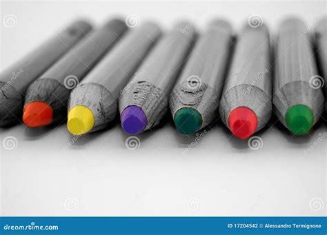 pencil crayons stock photo image  colored colour