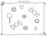 Candy Coloring Pages Printable Kids Sheets Candyland Choose Board Characters Print sketch template