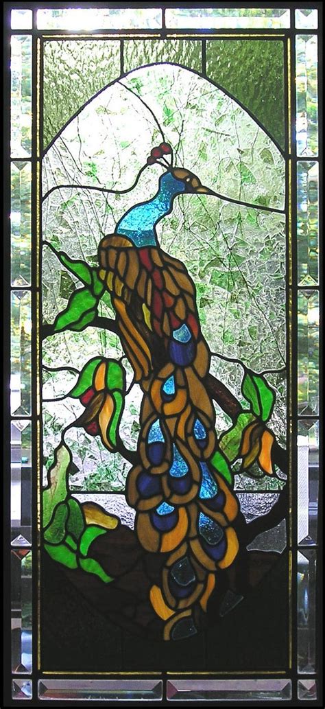 Peacock Theglasspeacock Stained Glass Mosaic