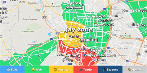 madrid neighborhood map