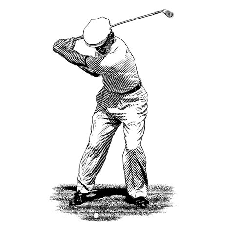 ben hogan archives golf illustration