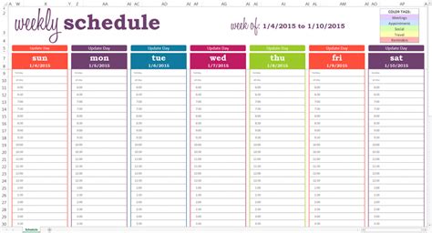 full page montly calendar  time slots calendar template