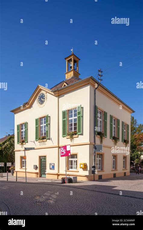 town hall rohrbach heidelberg baden wuerttemberg germany europe stock photo alamy