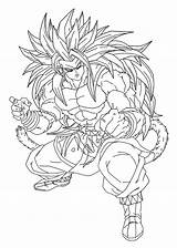Goku 4kids sketch template