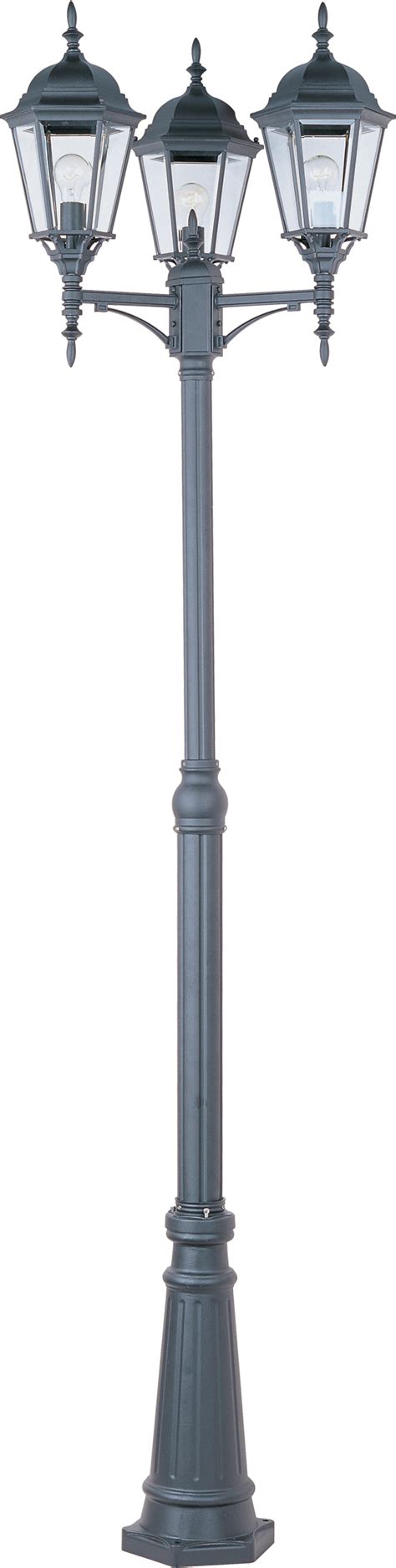 light outdoor polepost lantern outdoor maxim lighting