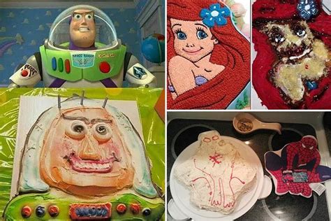 Hilarious Pictures Show Some Of The Worst Ever Birthday Cake Fails