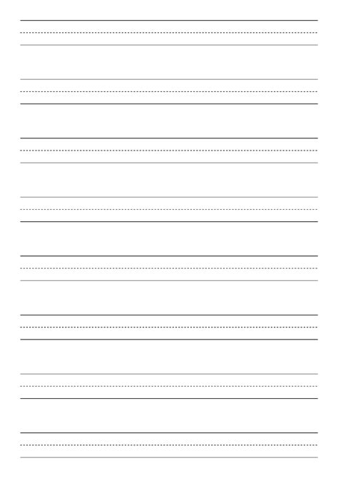 penmanship paper   lines  page   sized paper