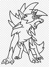 Lycanroc Pokemon Coloring Pages Form Midnight Awesome Quality Collection High sketch template