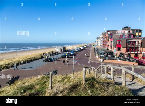 egmond aan zee north holland netherlands north sea coast beach skyline beach promenade
