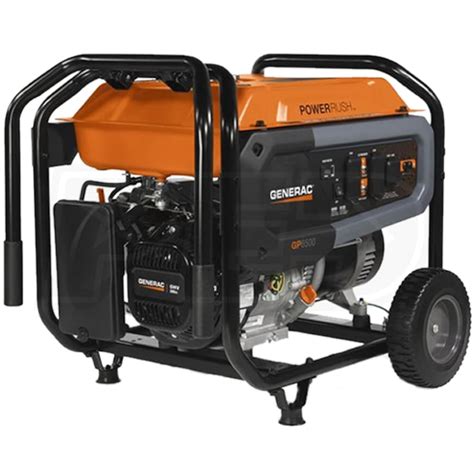 Generac 7690 Gp6500 6500 Watt Portable Generator 49 State