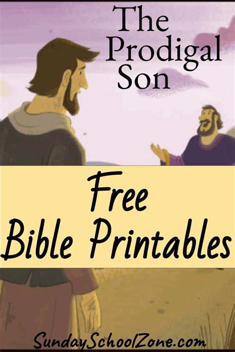 prodigal son archives childrens bible activities sunday school