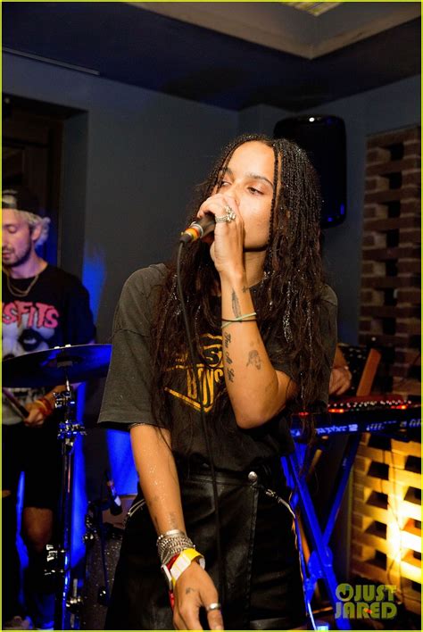 zoe kravitz s band lolawolf play a party during lollapalooza photo