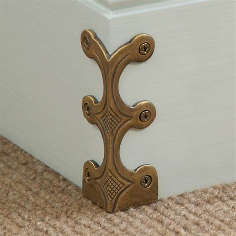 solid brass corner protectors stair rods