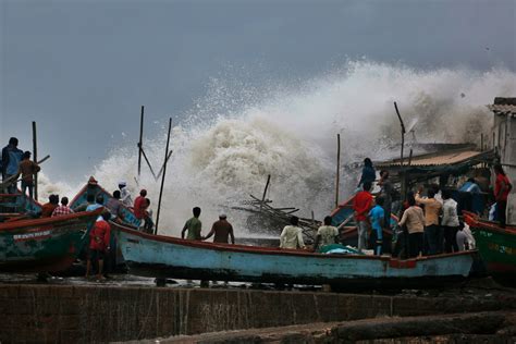 indias west coast hunkers   cyclone vayu approaches inquirer news