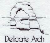 Arches Designlooter Delicate sketch template