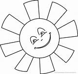 Sonne Ausmalbild Malvorlage Sunshine Trait Soleil Sol sketch template