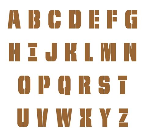 large alphabet letters