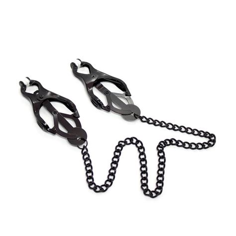 new adult sex restraint body piercing metal nipple clamps fetish bdsm