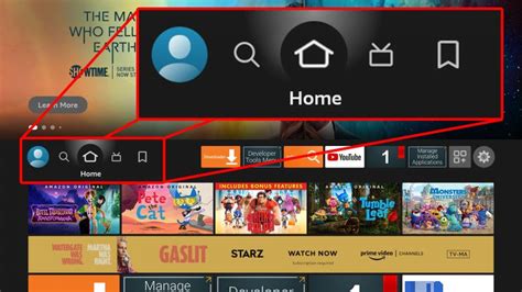 fire tv updated   home screen navigation icons  menus aftvnews