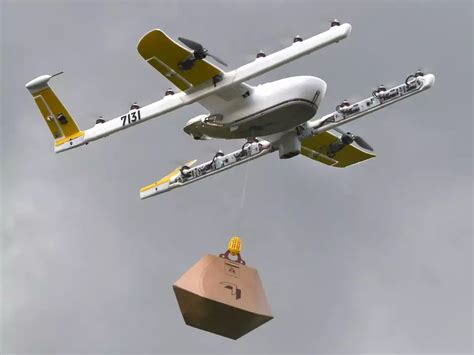 alphabets drone delivery company  testing  quieter delivery drone   original model