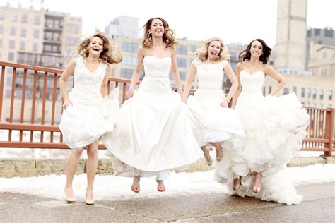 Best Friend Wedding Dress Photo Shoot Popsugar Australia