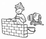 Coloring Pages Construction Wall Worker Tools Workers Colouring Kids Building Preschool Sheet Signs Drawing Gardening Color Getcolorings Sign Getdrawings Printable sketch template