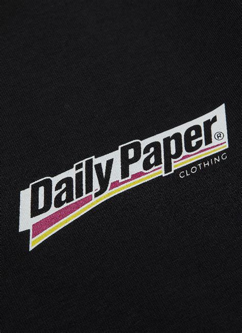 daily paper feff logo print long sleeve  shirt modesens