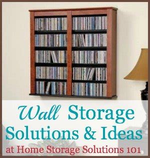 wall storage solutions ideas  utilize space   max