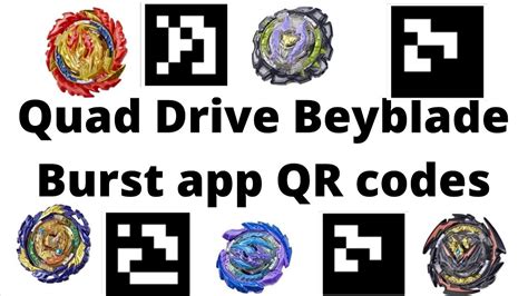beyblade burst quad drive qr codes