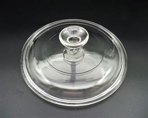 Vintage Pyrex Corningware Replacement Lid G 5 C 1 5 Qt Glass Etsy