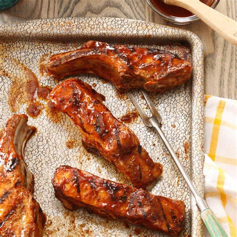 country style grilled ribs recipe taste  home