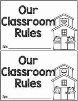 Rules Classroom Coloring Book sketch template