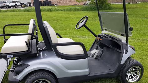 yamaha drive gas golf cart  sale fully custom youtube