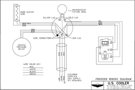 walk  cooler condensing unit  evaporator wiring diagram